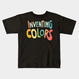 Colorful Typography Kids T-Shirt